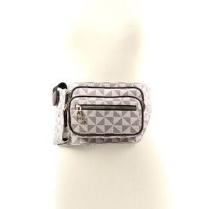 Fashion Faux Leather Geometric Fanny Pack